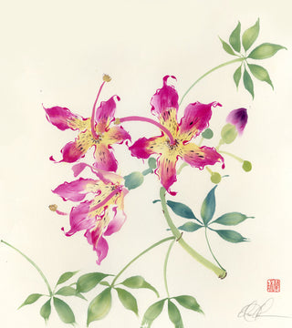 Floss Silk Flowers