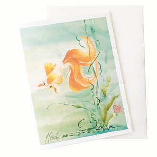 13-40 In the Swim Card © Nan Rae