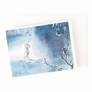 14-45 Boatman II Card © Nan Rae