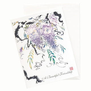 15-42B Emperor's Garden II Birthday Card by Nan Rae