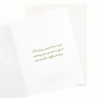 15-48S New Beginning Sympathy Card Inside Message