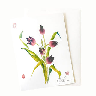 15-54 Two Lips Card © Nan Rae