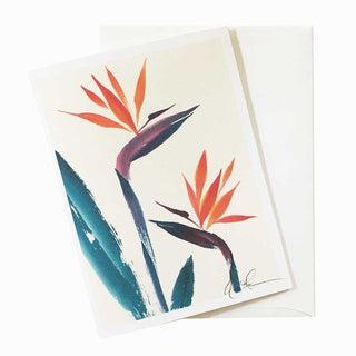 18-07 Bird of Paradise Card by Nan Rae