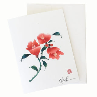 20-01 Camellia Cheer Card © Nan Rae