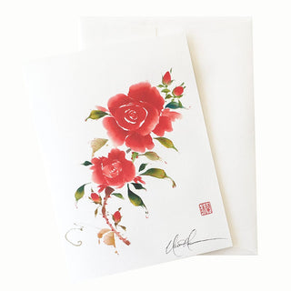 20-03 Romancing the Rose Card © Nan Rae