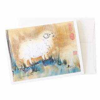 20-41 Ram Card © Nan Rae