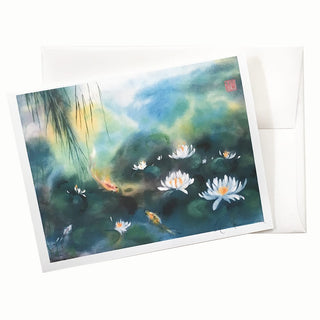 20-50 Blue Lagoon II Card © Nan Rae