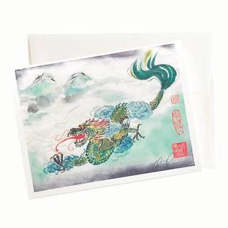 21-01 Dragon Sky Card © Nan Rae