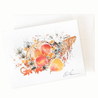 Bountiful I Card by Nan Rae