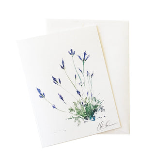 21-63 Lavender Fields Card by Nan Rae