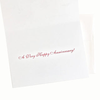 Anniversary Card Message Inside