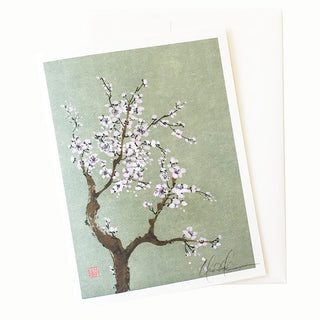 22-21 Blossoms in the Moonlight Card © Nan Rae