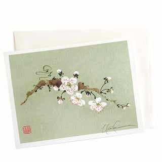 22-27 Blossoms Welcome Spring Card © Nan Rae