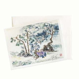 22-40 Dreaming Literati Card © Nan Rae