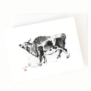 Year of the Ox greeting card