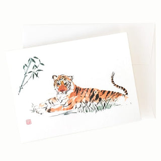 Tiger Greeting Card
