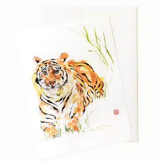 Tiger Greeting Card