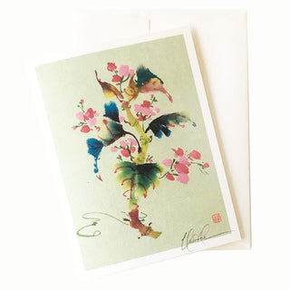 23-45 Begonia Waltz Card © Nan Rae