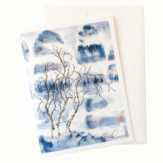 24-36 Winter's Dawn Card © Nan Rae