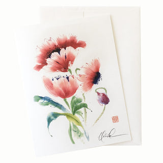 24-42 Pop Pop Poppy Card © Nan Rae
