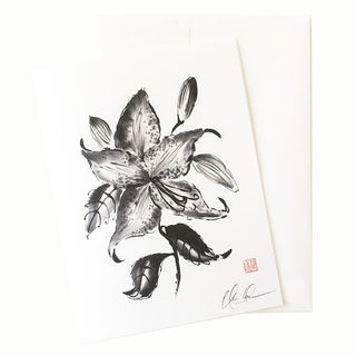 25-10 Tiger Lily I Card © Nan Rae