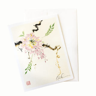 25-34 First Blossom Card © Nan Rae