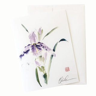 25-55 Pure Iris Card © Nan Rae