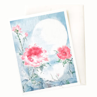 26-35 Reflections in the Garden Card © Nan Rae