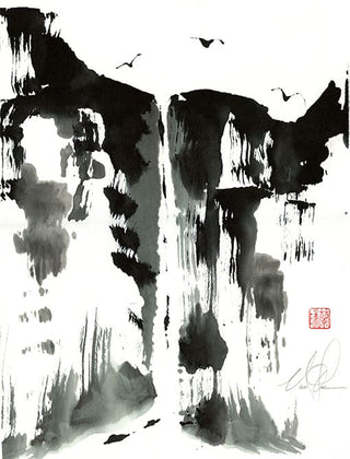 Landscape painting by Nan Rae