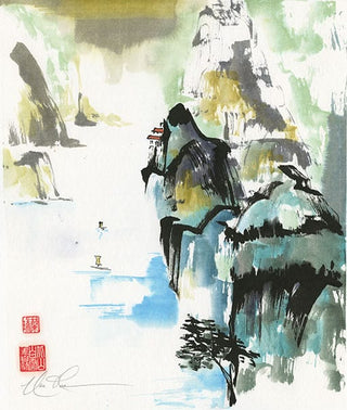 Original Landscape painting by Nan Rae