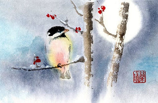 Original Bird painting by Nan Rae