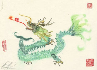 dragon painting