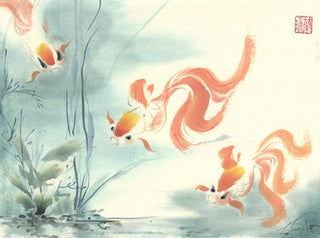 goldfish painting