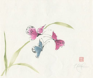 butterflies painting