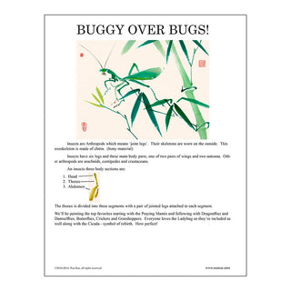 Bugs Brush Painting Lesson by Nan Rae