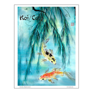 Carp/Koi Brush Painting Lesson by Nan Ra