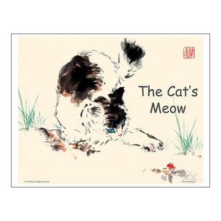 Cats Brush Painting Class Lesson by Nan Rae