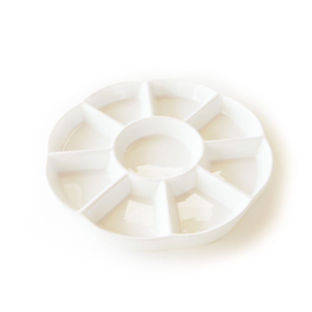 Ceramic Flower Plate – Nan Rae Studio