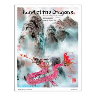 Dragon Brush Painting Class Lesson by Nan Rae