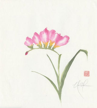 Freesia Painting