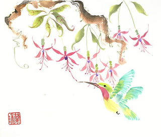 Original Bird painting by Nan Rae