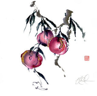 Pmegranate painting