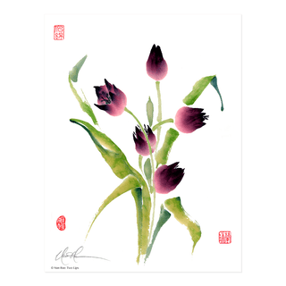 L1554 Two Lips Print © Nan Rae