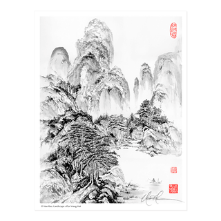 L2135 Landscape after Wang Hui © Nan Rae