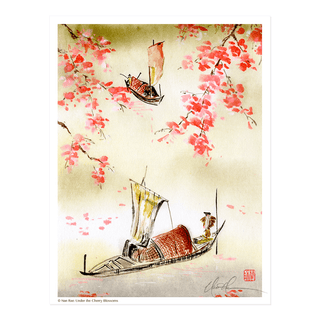 L2258 Under the Cherry Blossoms © Nan Rae