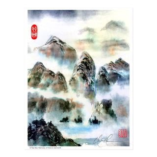 Harmony of Heaven and Earth print by Nan Rae