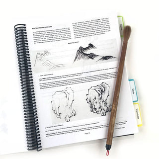 Inside Landscape Notebook by Nan Rae