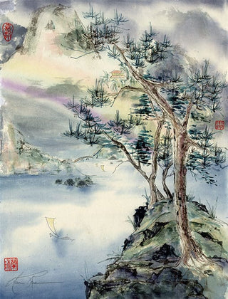 Original Landscape painting by Nan Rae