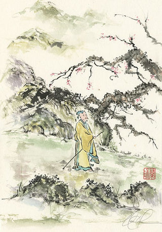 Landscape painting by Nan Rae