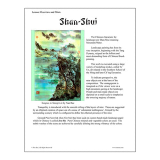 Overview and Mists Brush Painting Class Lesson by Nan Rae